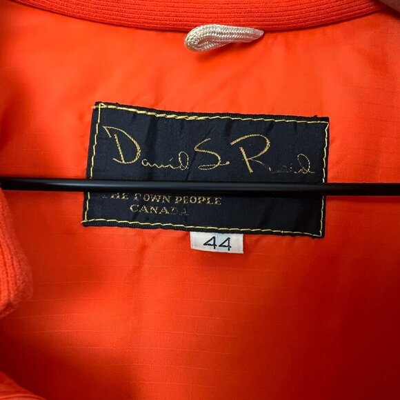 Vintage 70s Down Feather Puffer Jacket Coat Ski Puff Insulated Warm Winter 1970s - Picture 8 of 13